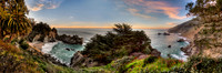 McWay Falls Sunset Pano